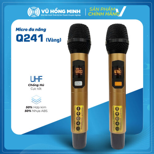 Micro Không Dây Đa Năng <br> Model: Q241 (màu vàng)
