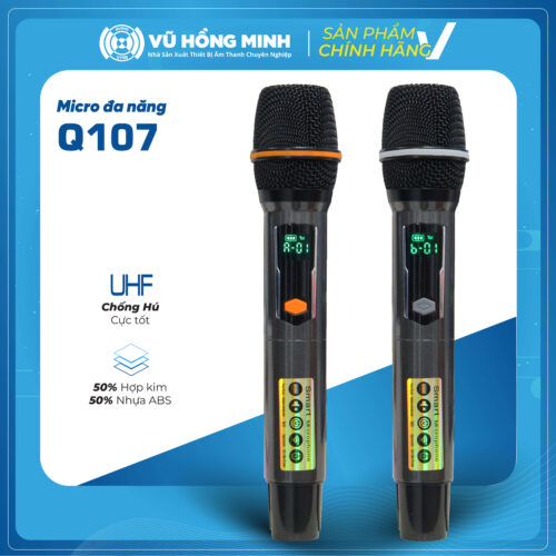 Micro Không Dây Đa Năng <br> Model: Q107
