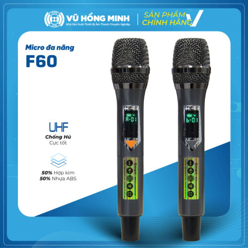 Micro Không Dây Đa Năng <br> Model: F60
