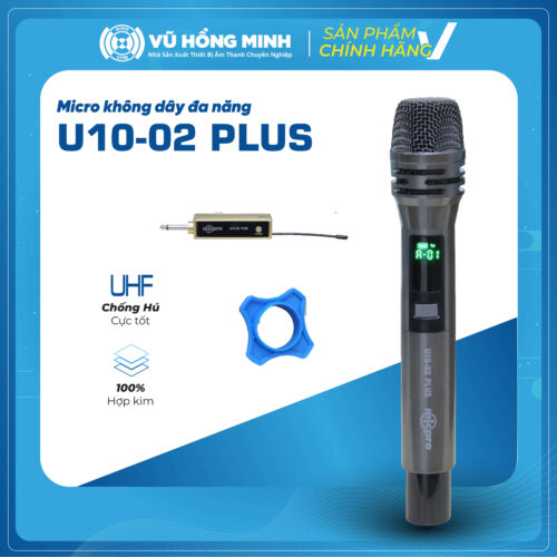 Micro Không Dây Đa Năng <br> Model: U10-02 PLUS
