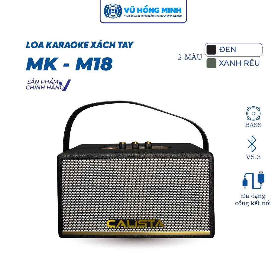 LOA KARAOKE XÁCH TAY MK-M18 VŨ HỒNG MINH - Ảnh 3