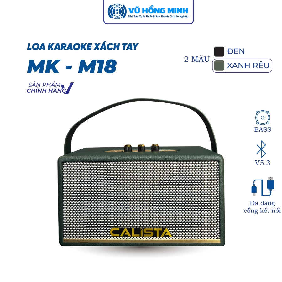 LOA KARAOKE XÁCH TAY MK-M18 VŨ HỒNG MINH - Ảnh 5