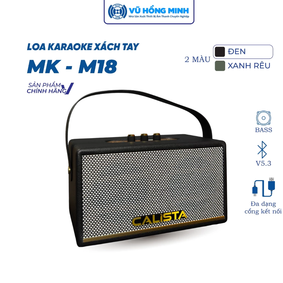 LOA KARAOKE XÁCH TAY MK-M18 VŨ HỒNG MINH - Ảnh 8